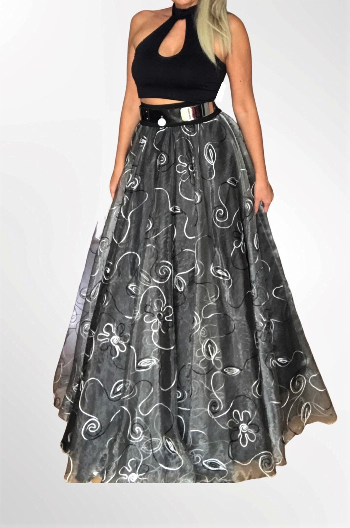 Dlouhá společenská sukně BOROS SK-L-ORG 04